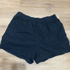 Nation Los Angeles Pima Cotton Women's Black Shorts Large